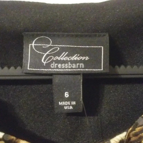 Dressbarn Collections Animal Print Dress NWT - Picture 3 of 5